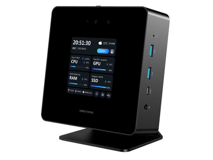 Minisforum превратила мини-ПК в подобие моноблока. Minisforum UH185 Ultra получил Core Ultra 9&nbsp;185H, веб-камеру и встроенный сенсорный экран